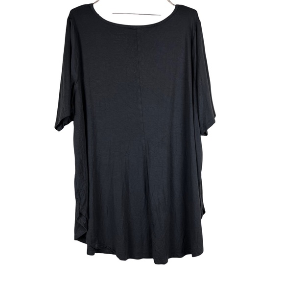 TORRID SUPER SOFT GREY GRATEFUL TEE - Size 4 - Picture 5 of 6